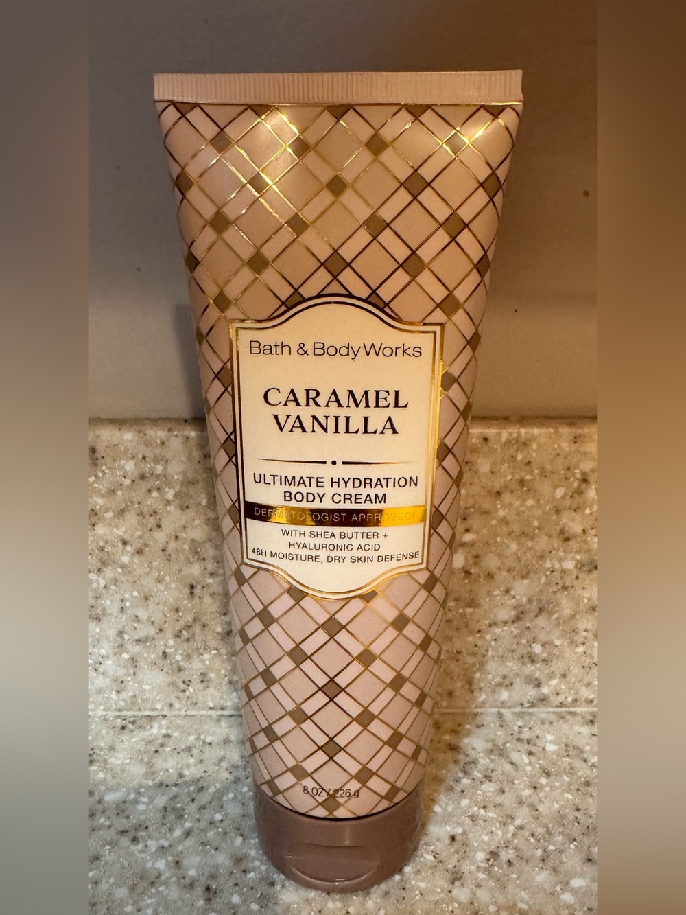 Bath & Body Works Caramel Vanilla Body Cream - 8 ounces